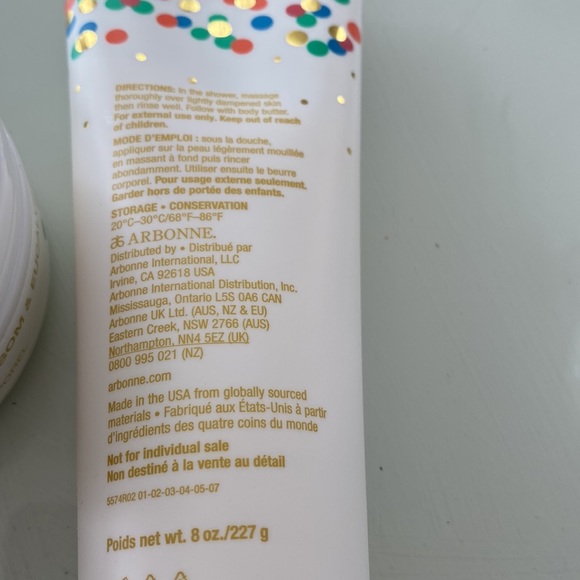 Arbonne Olive Blossoms Eucalyptus Gift Set Boxed cleansing body polish & butter - Picture 9 of 13